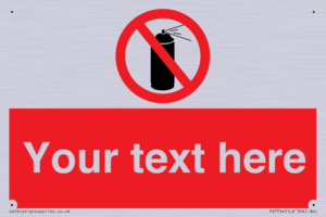 Custom prohibition no aerosol